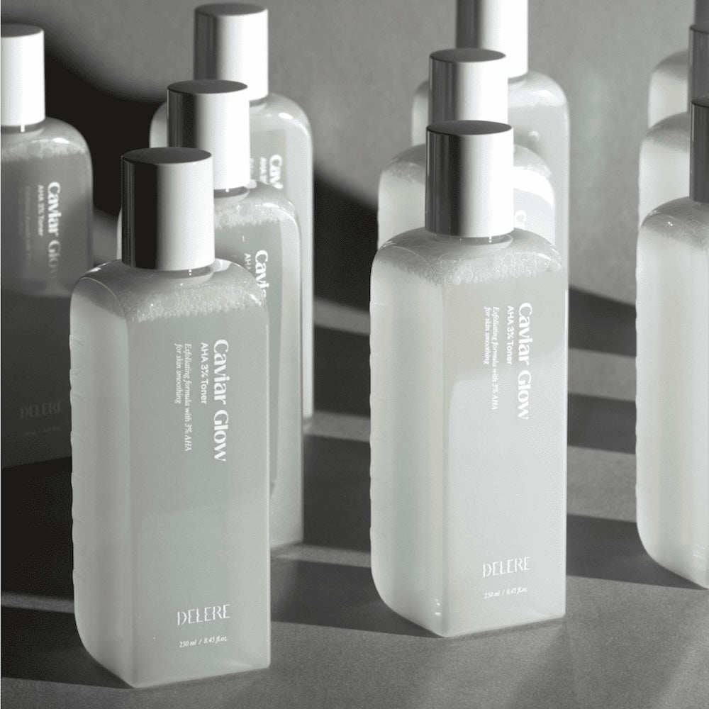[DELERE] CAVIAR GLOW AHA 3% Toner 250ml image 3