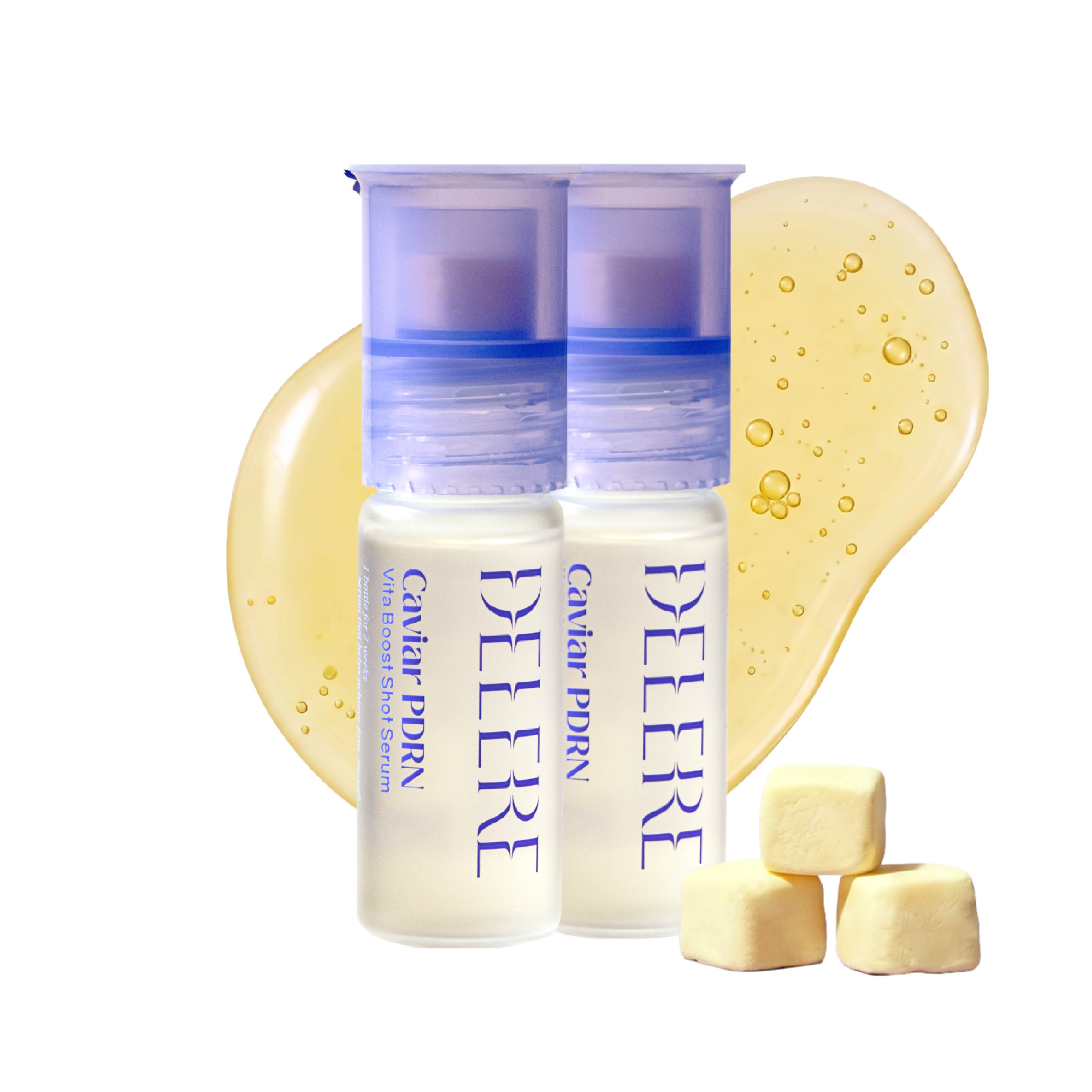 [DELERE] CAVIAR PDRN VITA Boost Shot Serum (Double Set) 15ml*2ea image 1