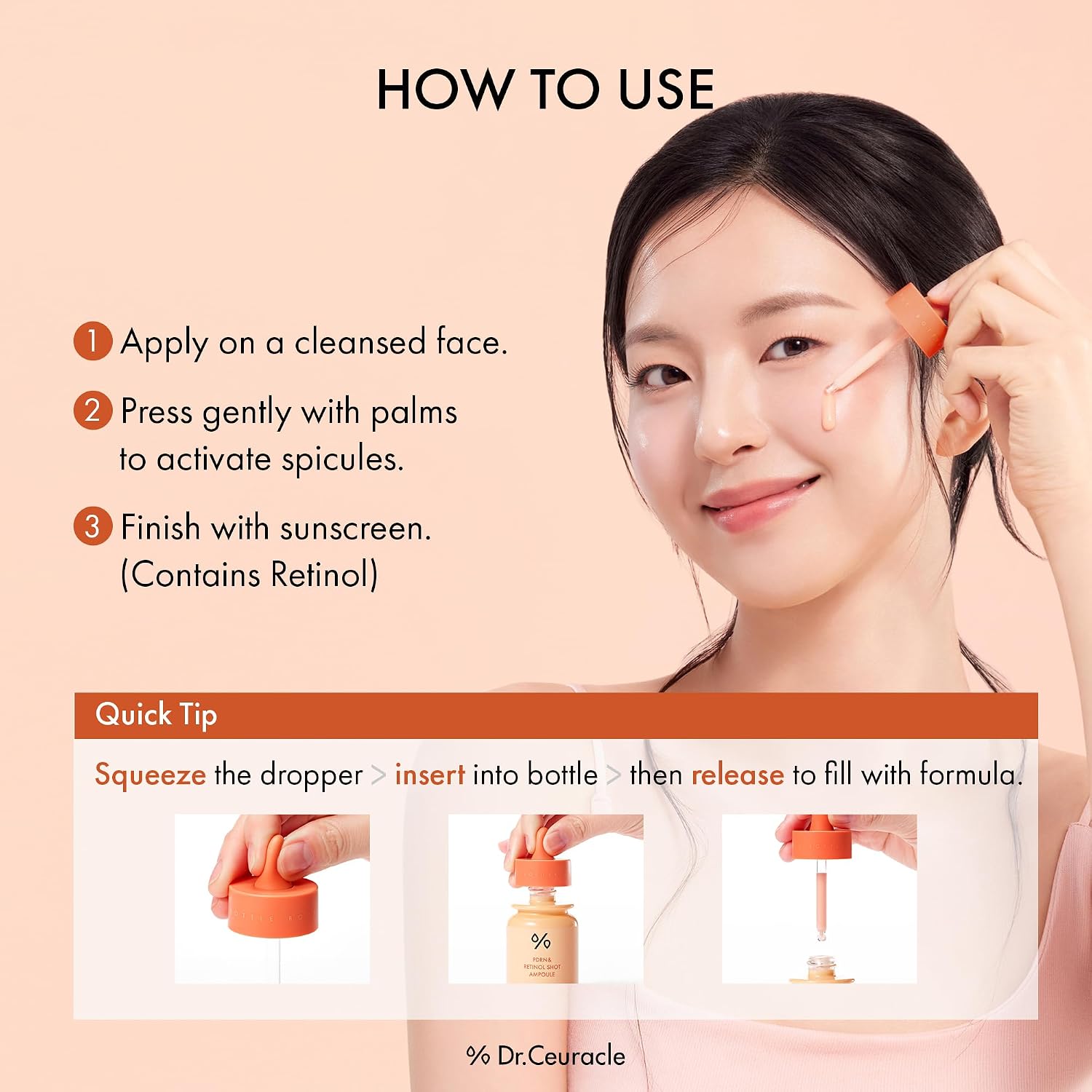 [Dr.Ceuracle] PDRN & Retinol Shot Ampoule 30ml image 7