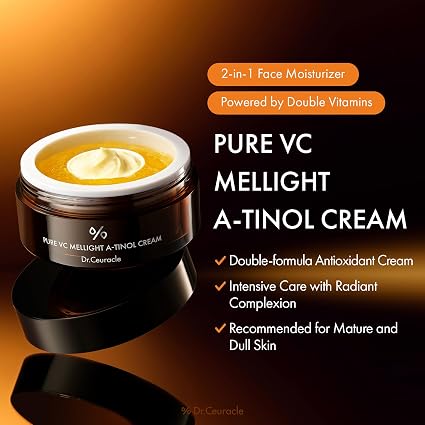 [Dr.Ceuracle] Pure VC Mellight A-tinol Cream 70g image 2