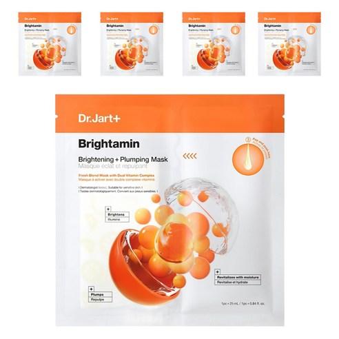 [Dr.Jart+] Britamine Brightening Plumping Mask 5ea image 1