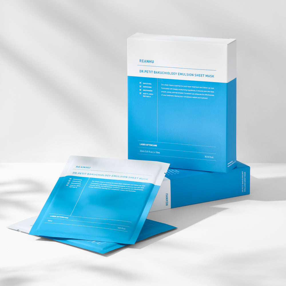 [Dr.petit] Reanhu Bakuchiol Emulsion Sheet Mask 30ml - 3 Size image 1