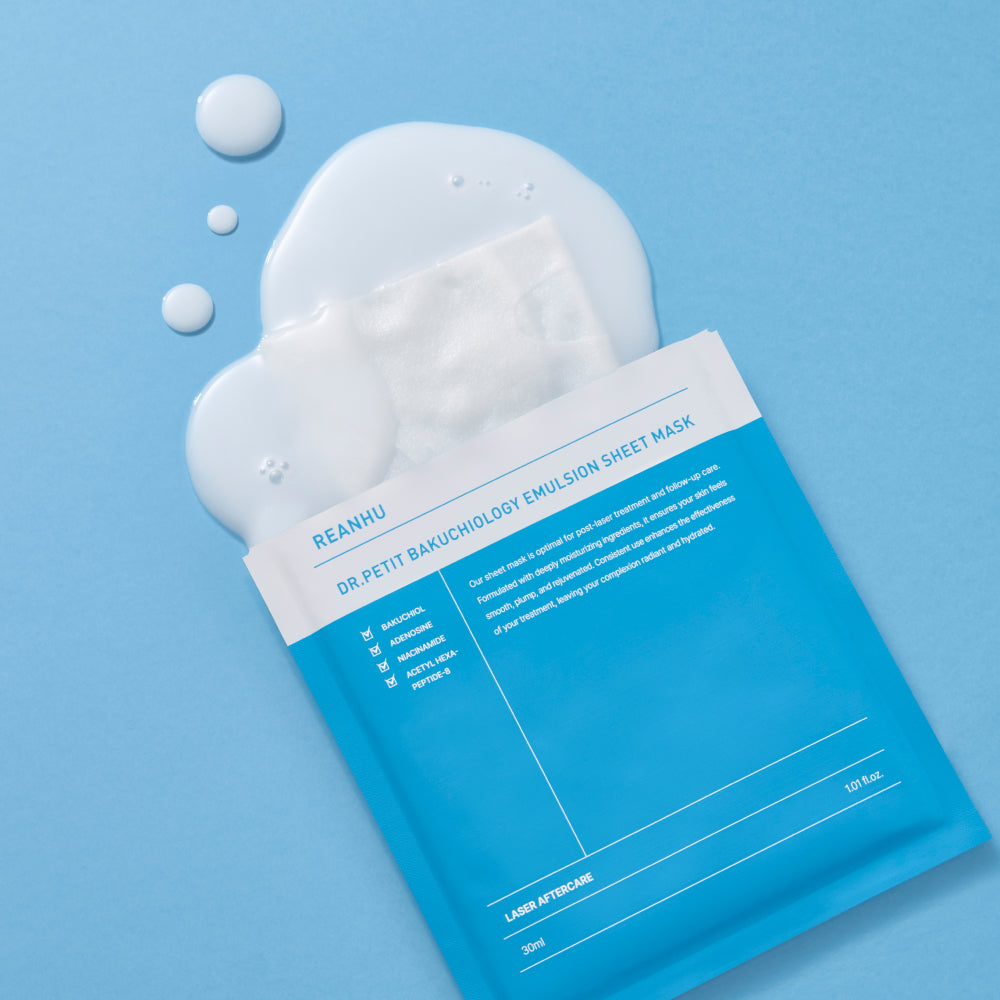 [Dr.petit] Reanhu Bakuchiol Emulsion Sheet Mask 30ml - 3 Size image 7