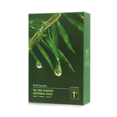 [Dr.Ceuracle] Tea Tree Purifine Soothing Mask 10pcs-Luxiface.com