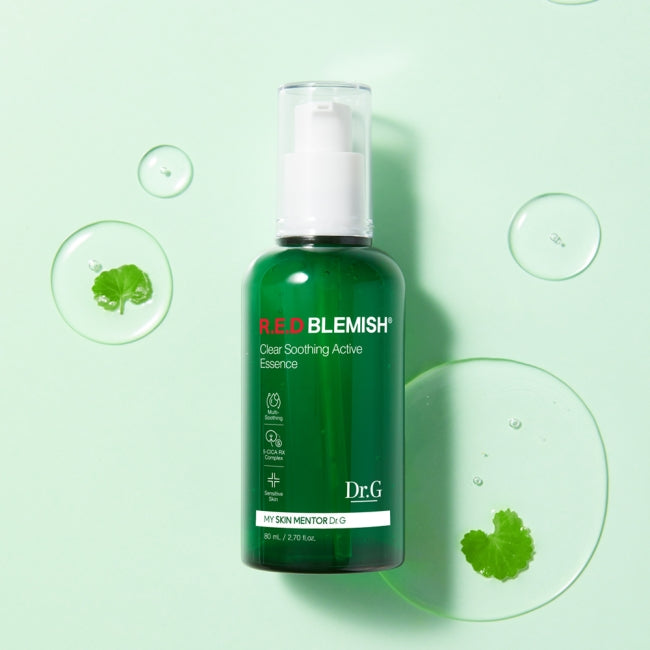 [Dr.G] Red Blemish Clear Soothing Active Essence 80ml-Luxiface.com