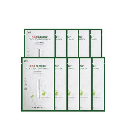 [Dr.G] Red Blemish Cool Soothing Mask 10ea