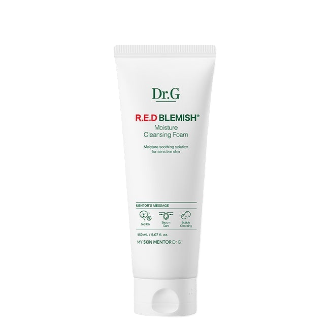 [Dr.G] Red Blemish Moisture Cleansing Foam 150ml-Luxiface.com
