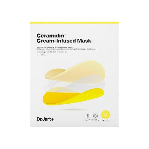 [Dr.Jart+] Ceramidin Cream-Infused Mask 18g - 5pcs-Luxiface.com