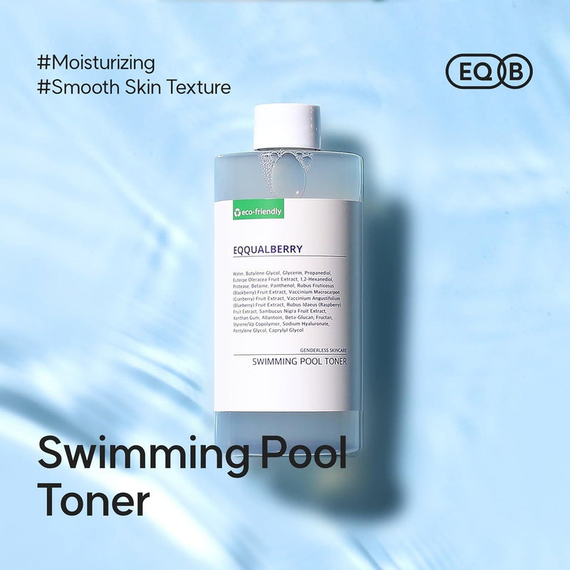 [Eqqualberry] Daily Peeling Swimming Pool Toner 300ml-Luxiface.com