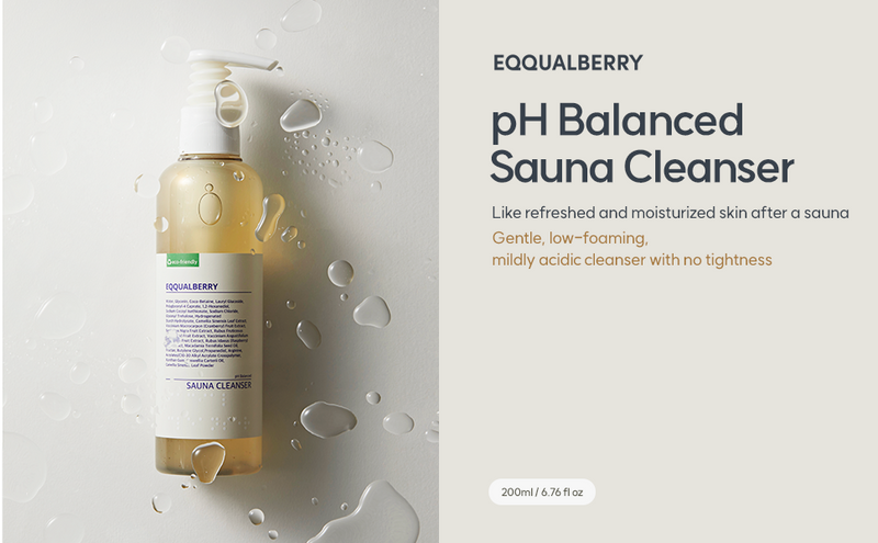[Eqqualberry] PH Balanced Sauna Cleanser 200ml-Luxiface.com