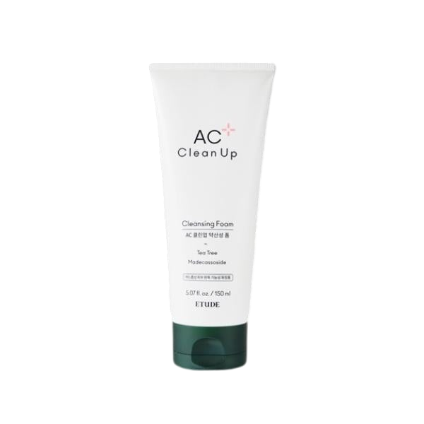 [Etude House] AC Clean Up Cleansing Foam 150ml-Foaming Cleanser-Luxiface.com