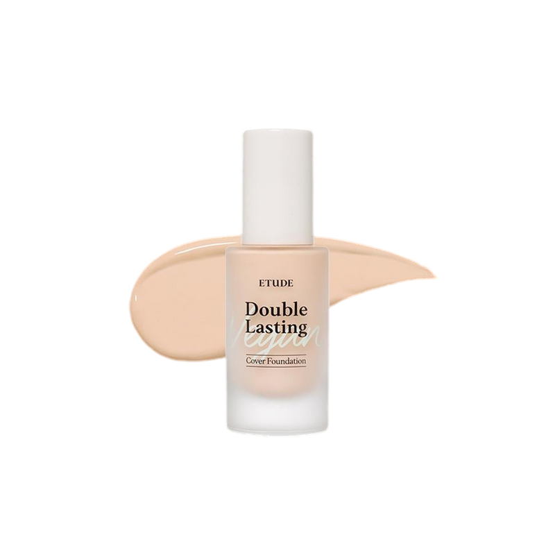 [Etude House] Double Lasting Vegan Cover Foundation 30g -No.21N1 Neutral Beige-Luxiface.com