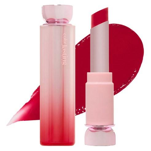 [Etudehouse] Color Lasting Glow Stick 3.2g - 03 Jealous Red image 2