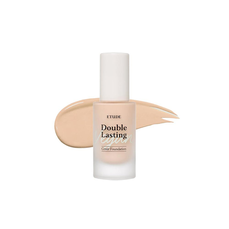 [Etudehouse] Double Lasting Vegan Cover Foundation 30g -No.23N1 Sand-Luxiface.com
