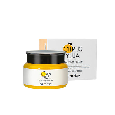 [Farmstay] Citrus Yuja Vitalizing Cream 100g-Luxiface.com