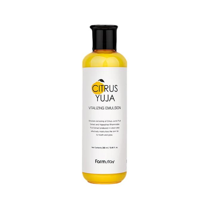 [Farmstay] Citrus Yuja Vitalizing Emulsion 280ml-Luxiface.com