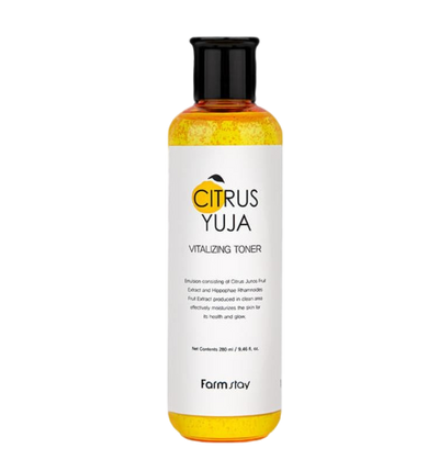 [Farmstay] Citrus Yuja Vitalizing Toner 280ml-Luxiface.com