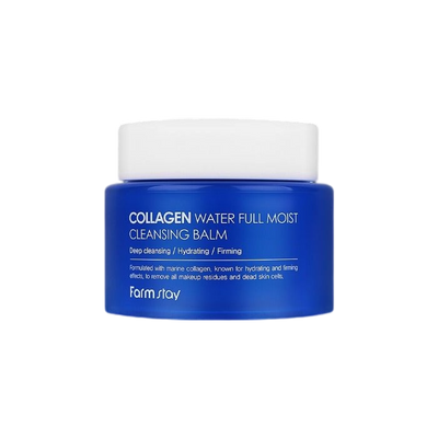 [Farmstay] Collagen Water Full Moist Cleansing Balm - 95ml-Luxiface.com