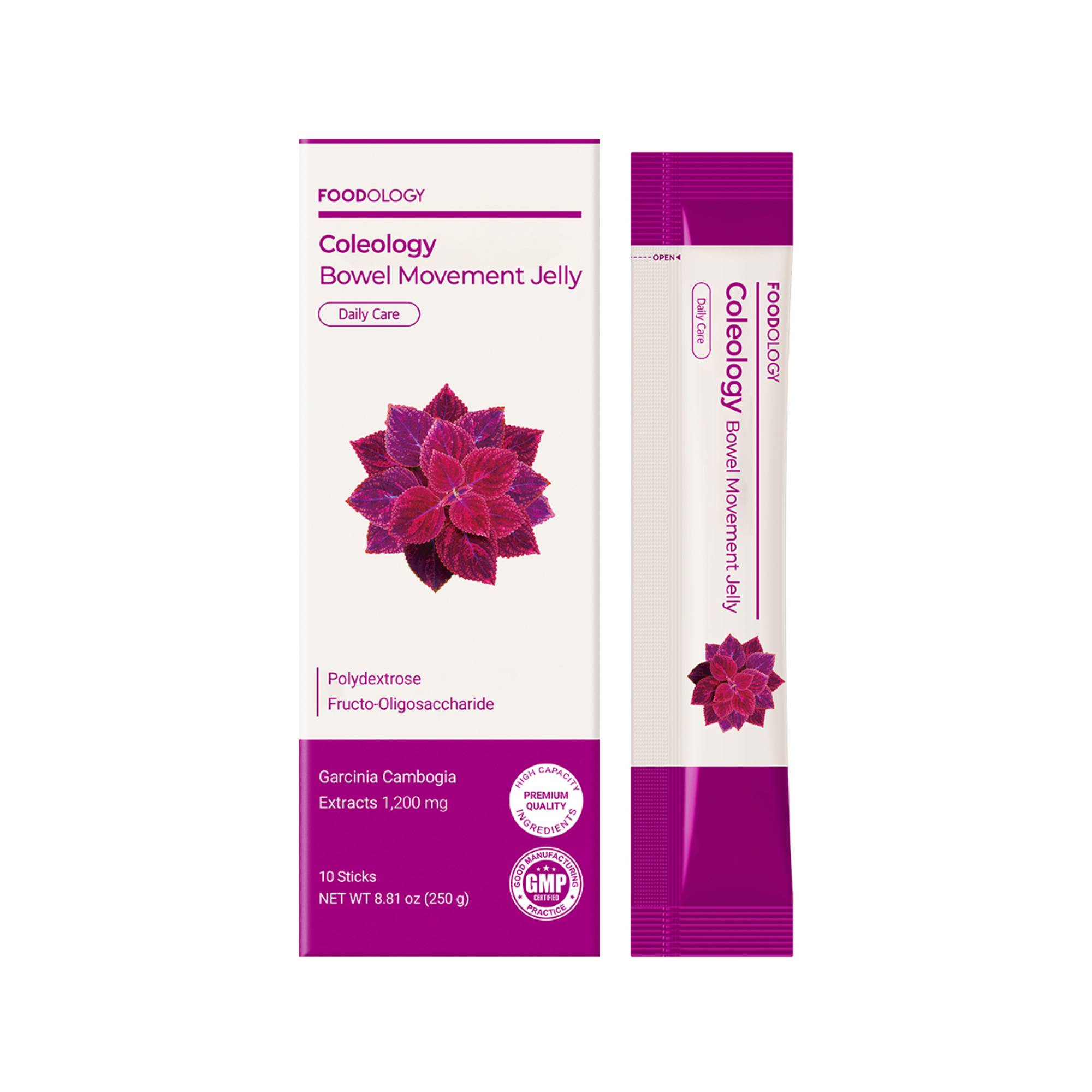 [Foodology] Coleology Bowel Movement Jelly 25g*10Sticks image 2