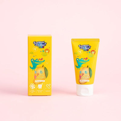 [FormalBeeKids] Real Bee Propoly Toothpaste Mango 60g 3pcs X Bundle Pack-Luxiface.com