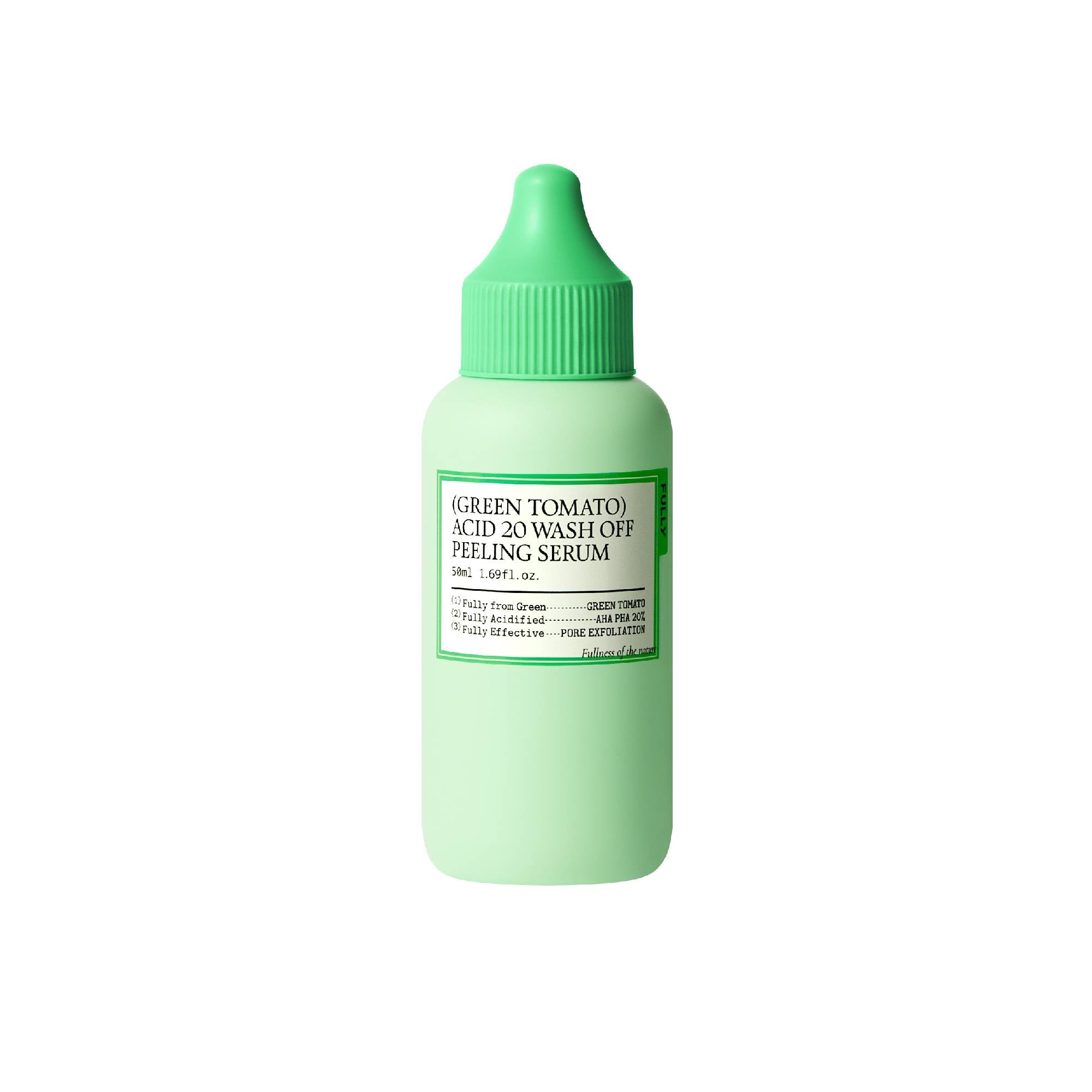 [FULLY] Green Tomato Acid 20 Wash Off Peeling Serum 50ml image 2