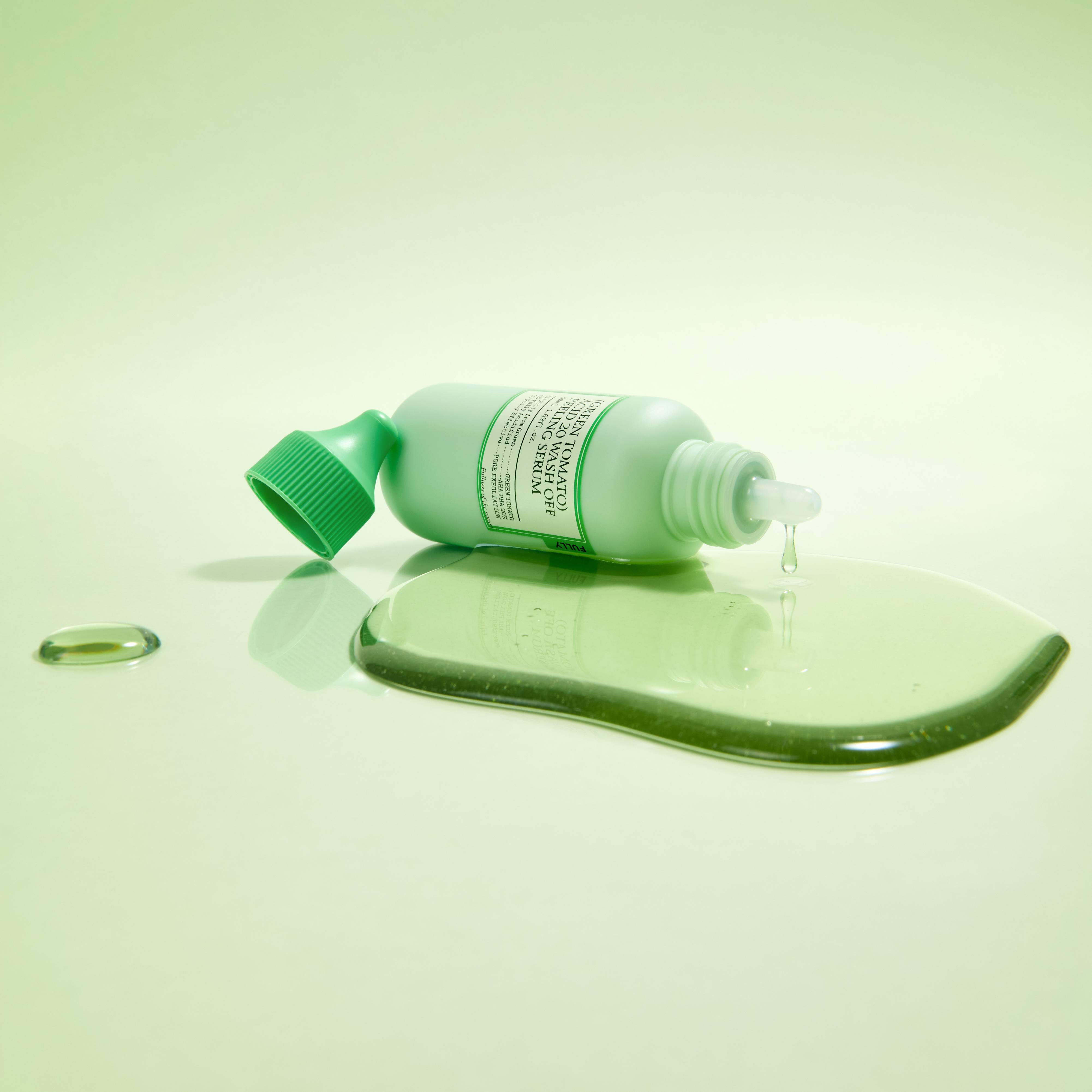 [FULLY] Green Tomato Acid 20 Wash Off Peeling Serum 50ml image 4