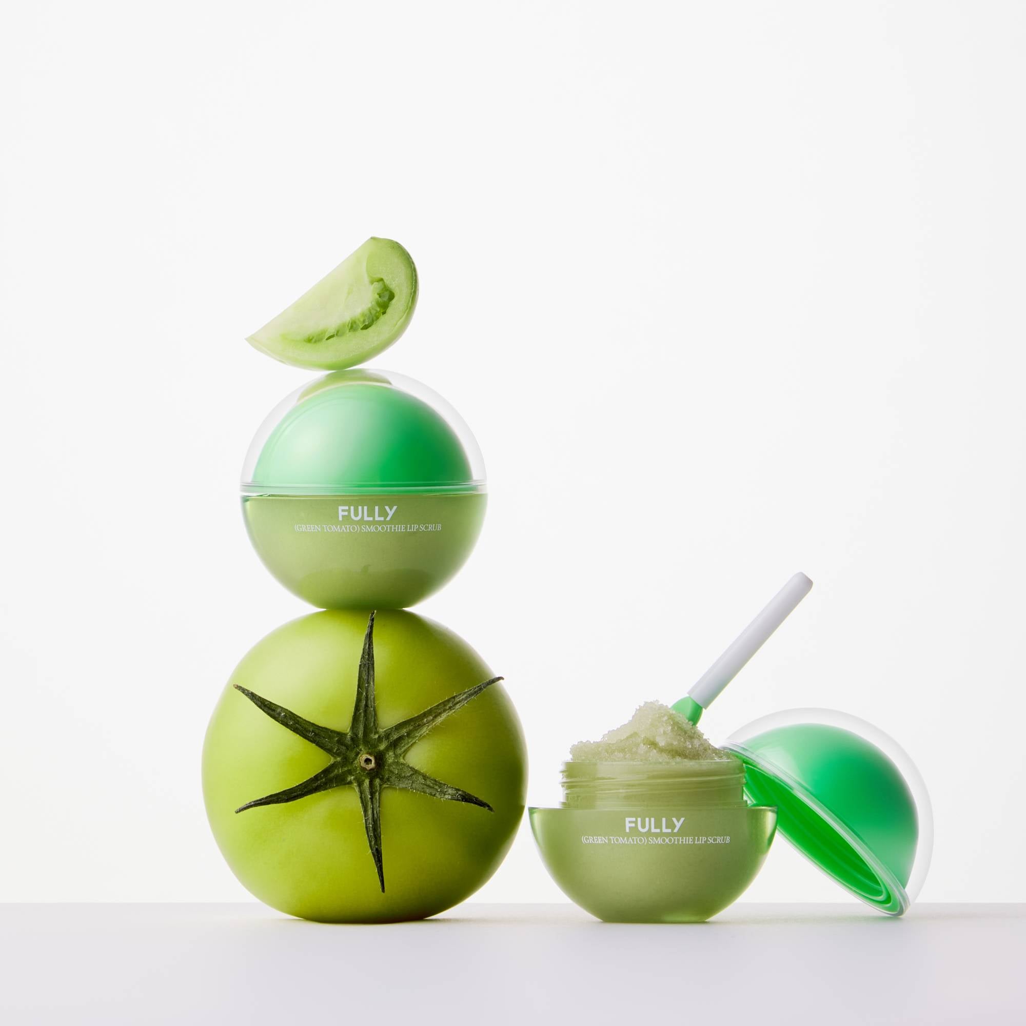 [FULLY] Green Tomato Smoothie Lip Scrub 12g image 5