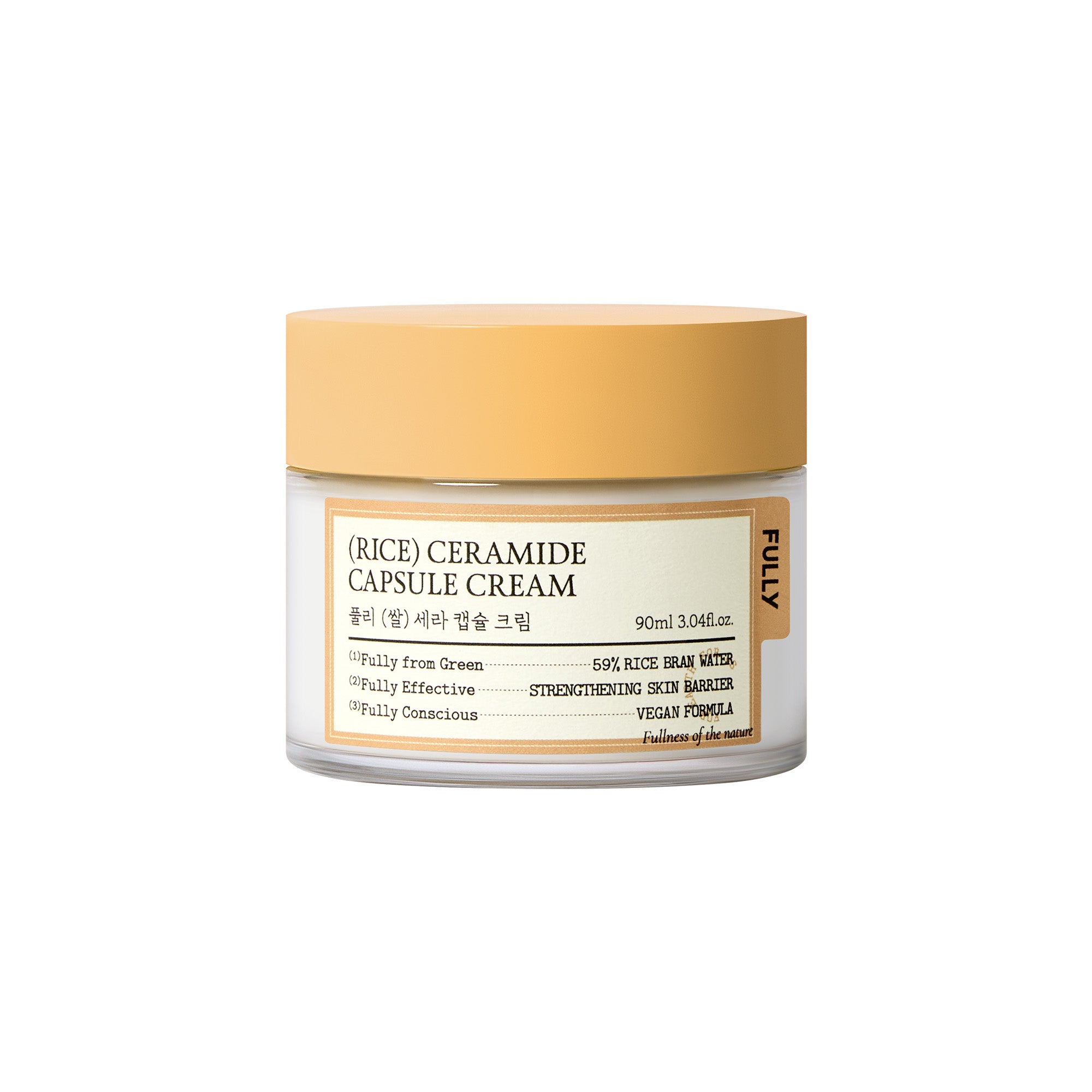 [FULLY] Rice Ceramide Capsule Cream 90ml image 1