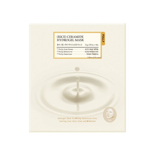 [FULLY] Rice Ceramide Hydrogel Mask 4ea