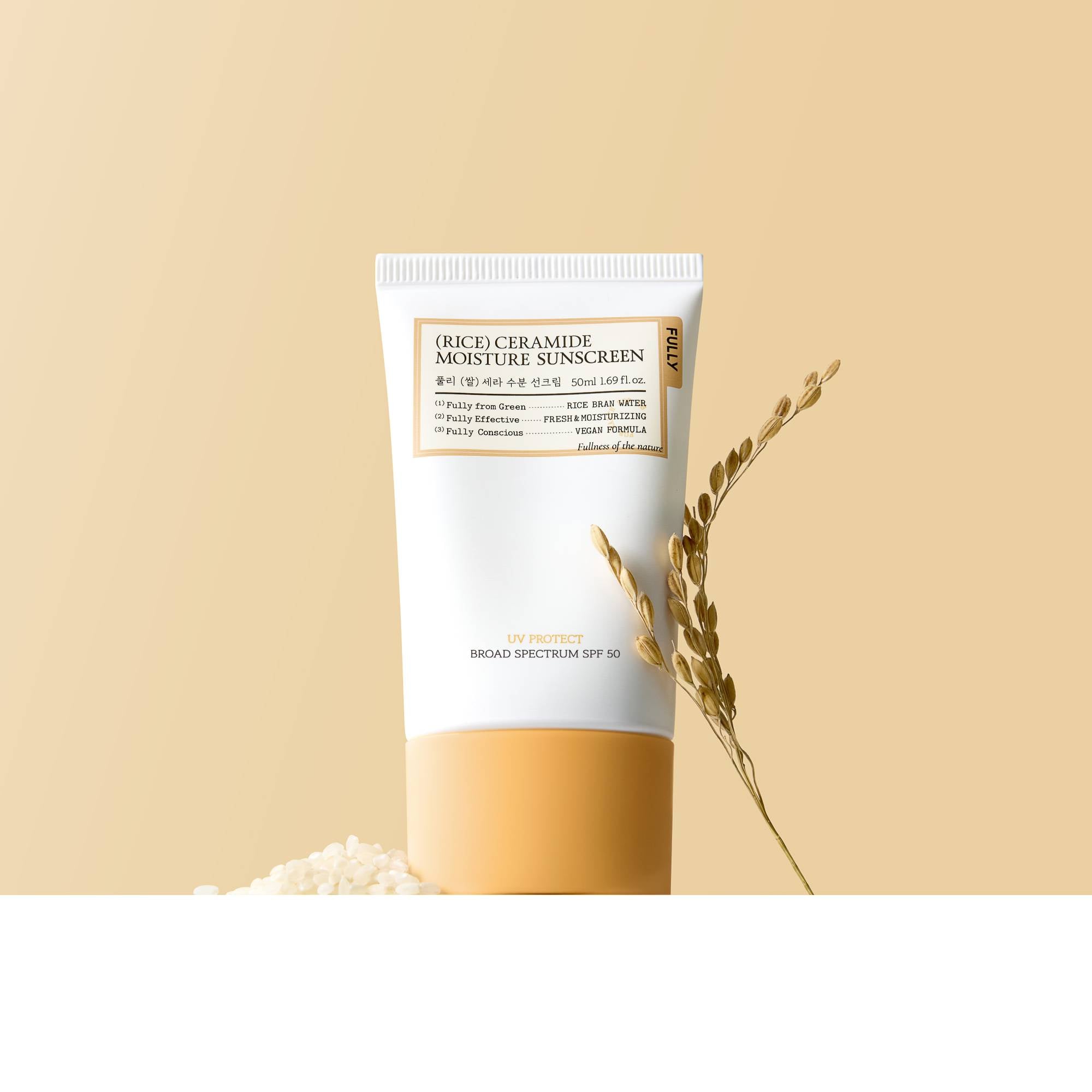 [FULLY] Rice Ceramide Moisture Sunscreen 50ml image 4