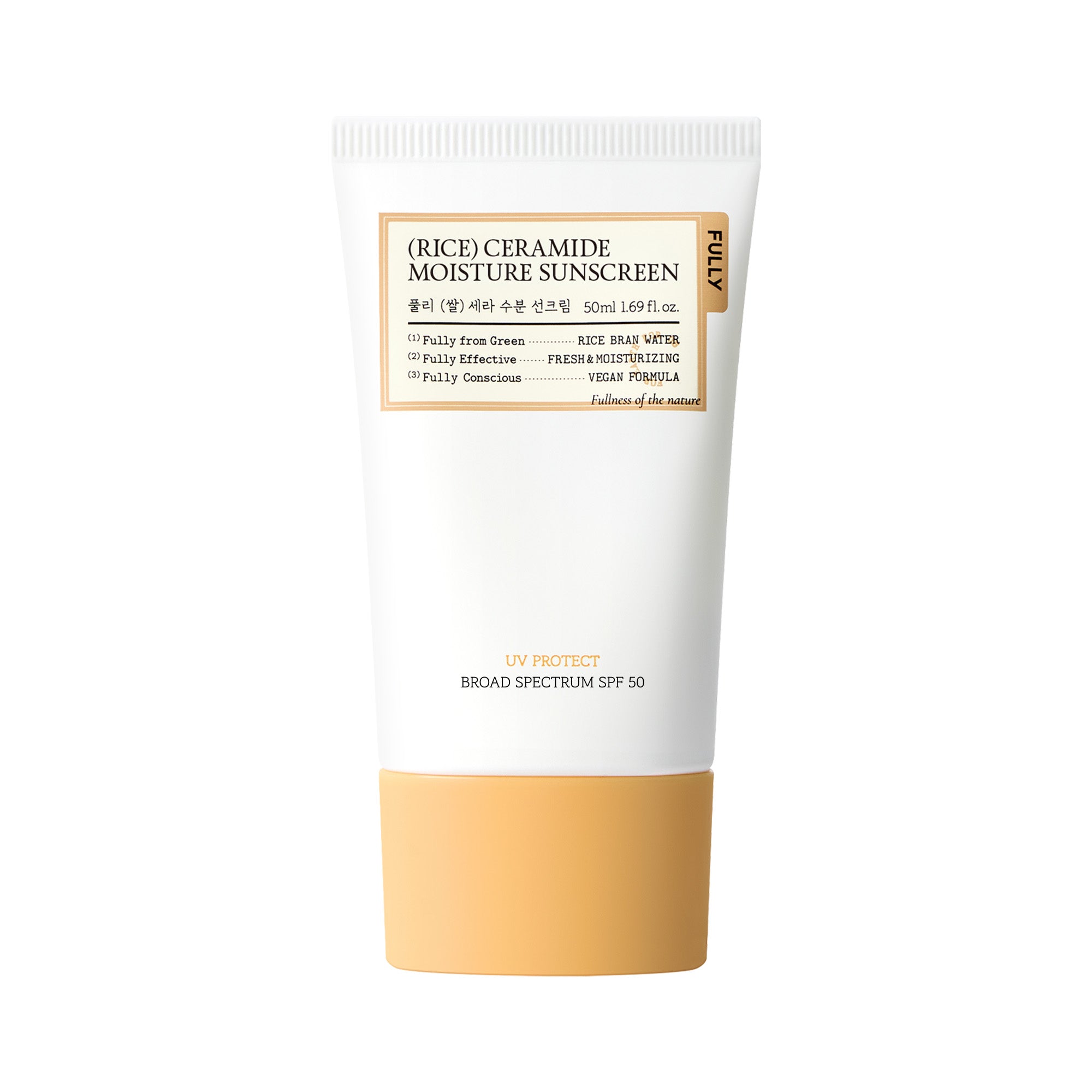 [FULLY] Rice Ceramide Moisture Sunscreen 50ml image 1