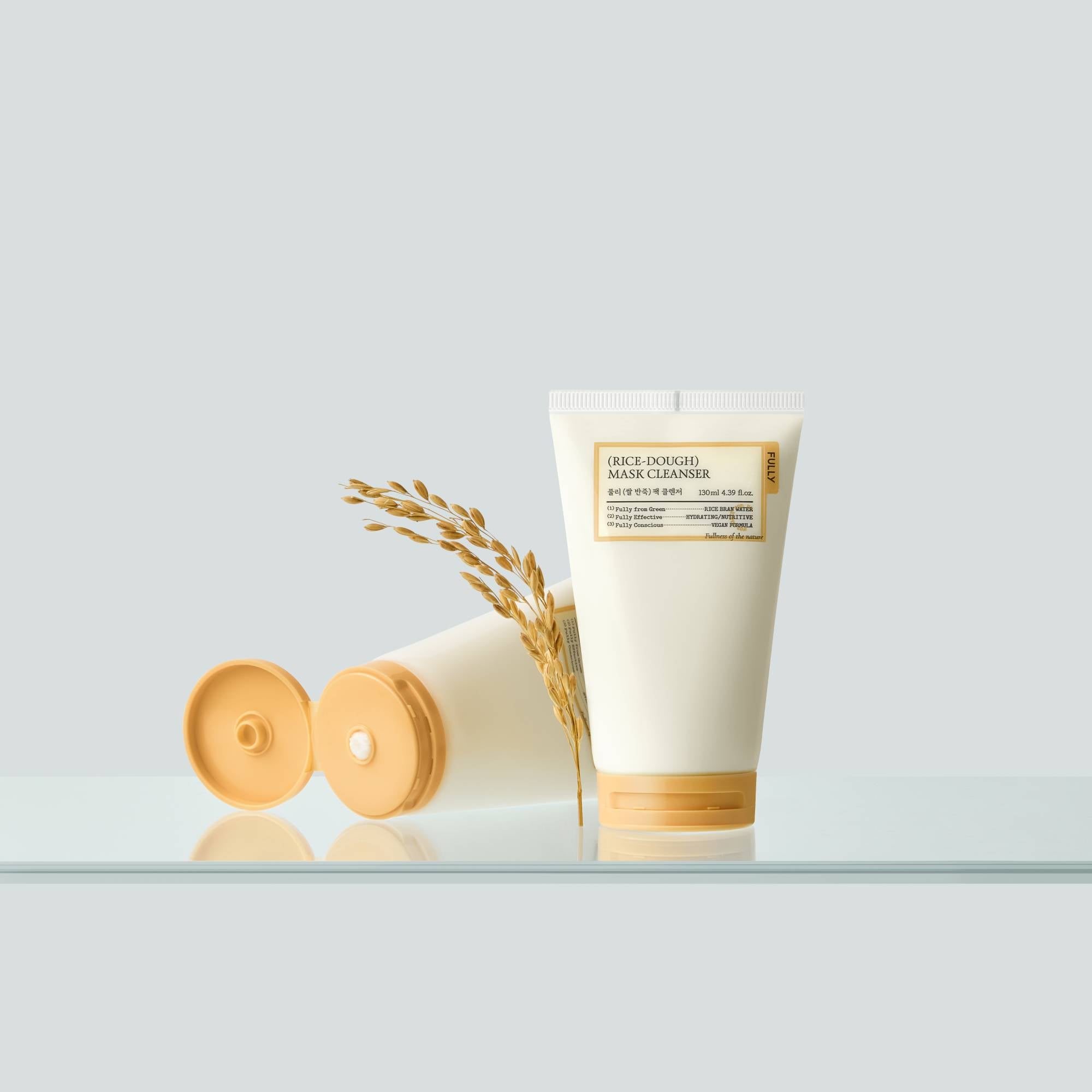 [FULLY] Rice-Dough Mask Cleanser 130ml image 4