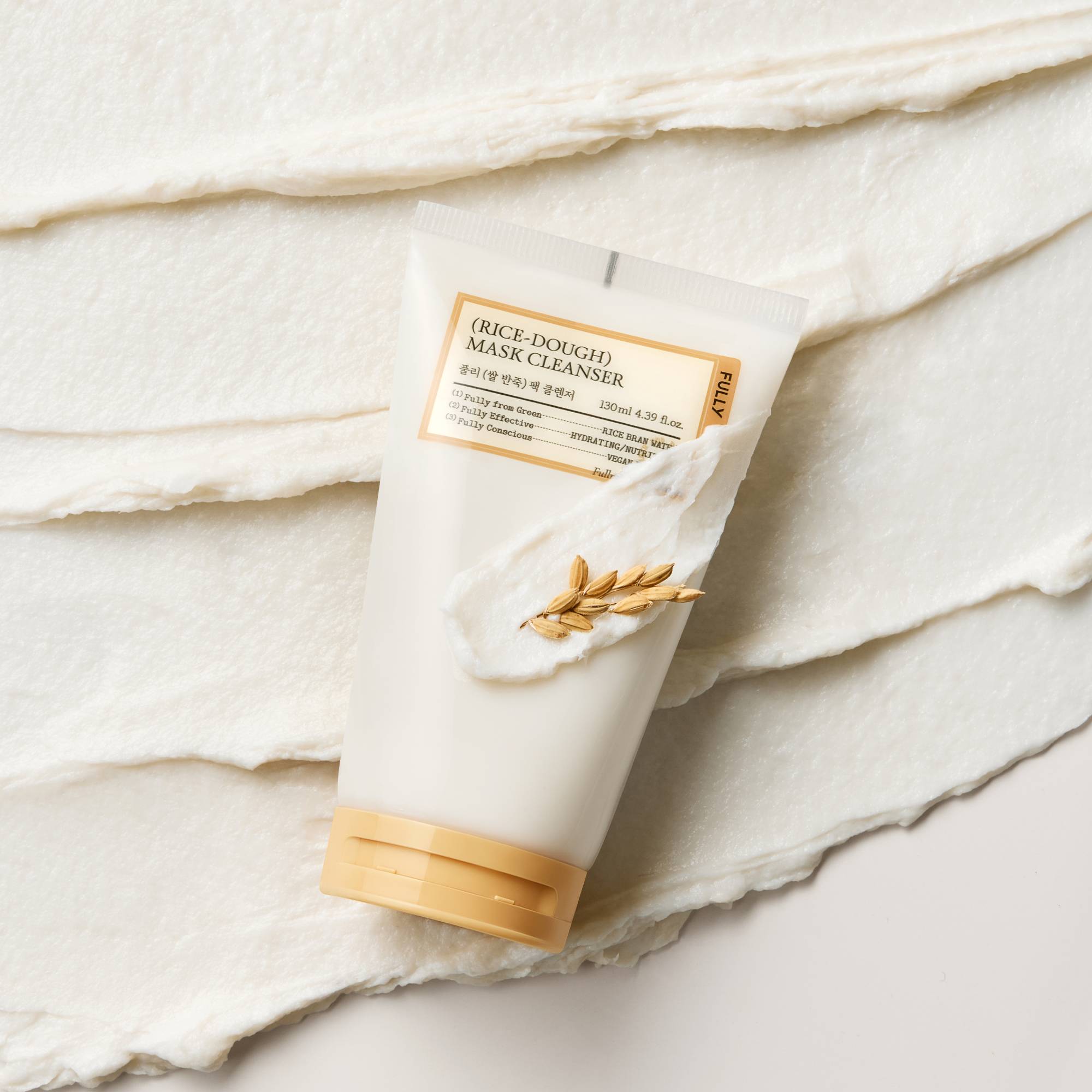 [FULLY] Rice-Dough Mask Cleanser 130ml image 5