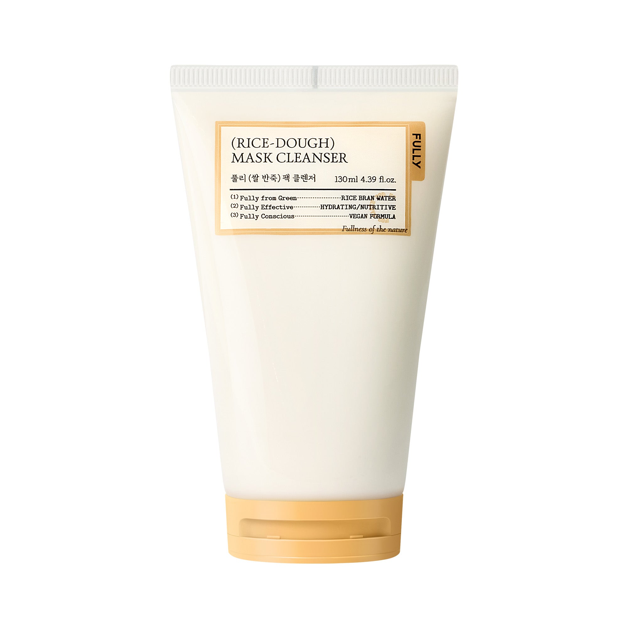 [FULLY] Rice-Dough Mask Cleanser 130ml image 1