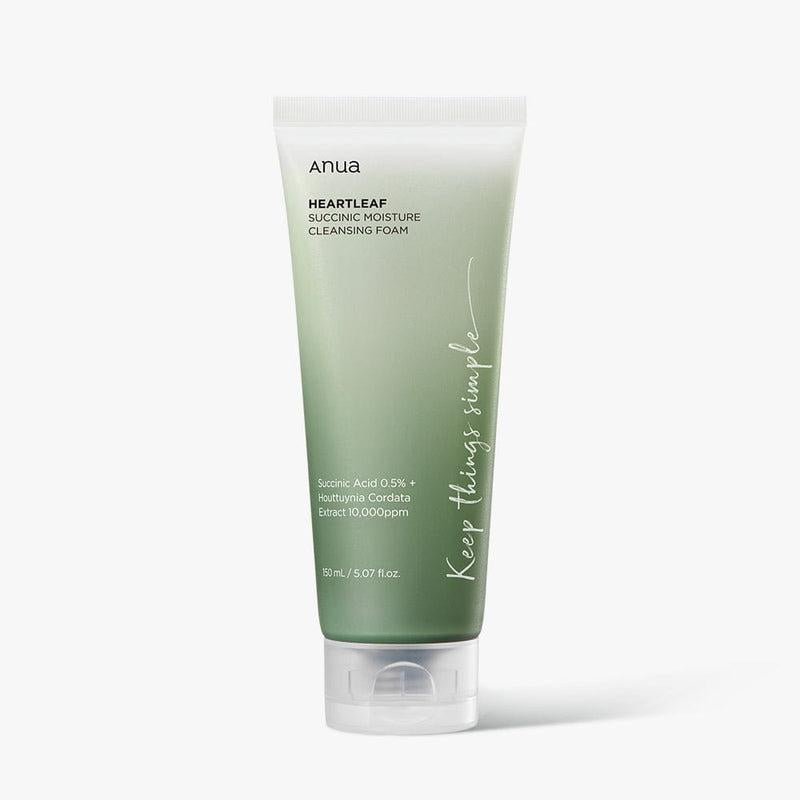 [Anua] Heartleaf Succinic Moisture Cleansing Foam 150ml-Luxiface.com