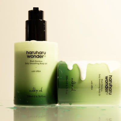 [haruharuwonder] Black Bamboo Daily Soothing Body Oil 200ml-Luxiface.com