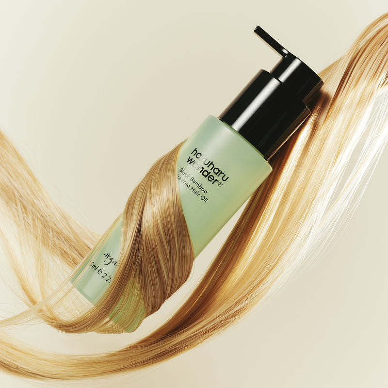 [haruharuwonder] Black Bamboo Frizz-Free Hair Oil 80ml-Luxiface.com