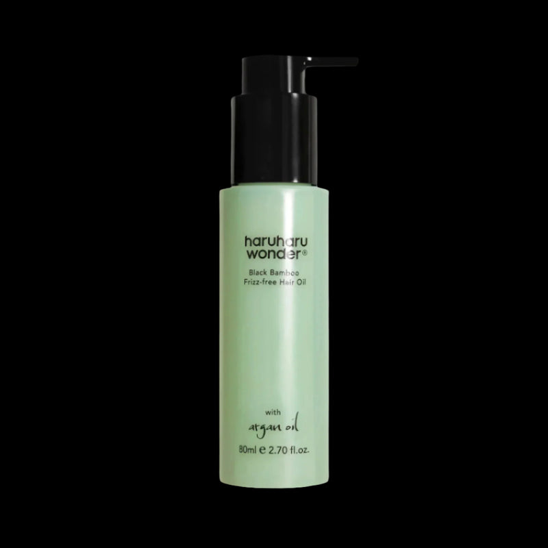 [haruharuwonder] Black Bamboo Frizz-Free Hair Oil 80ml-Luxiface.com