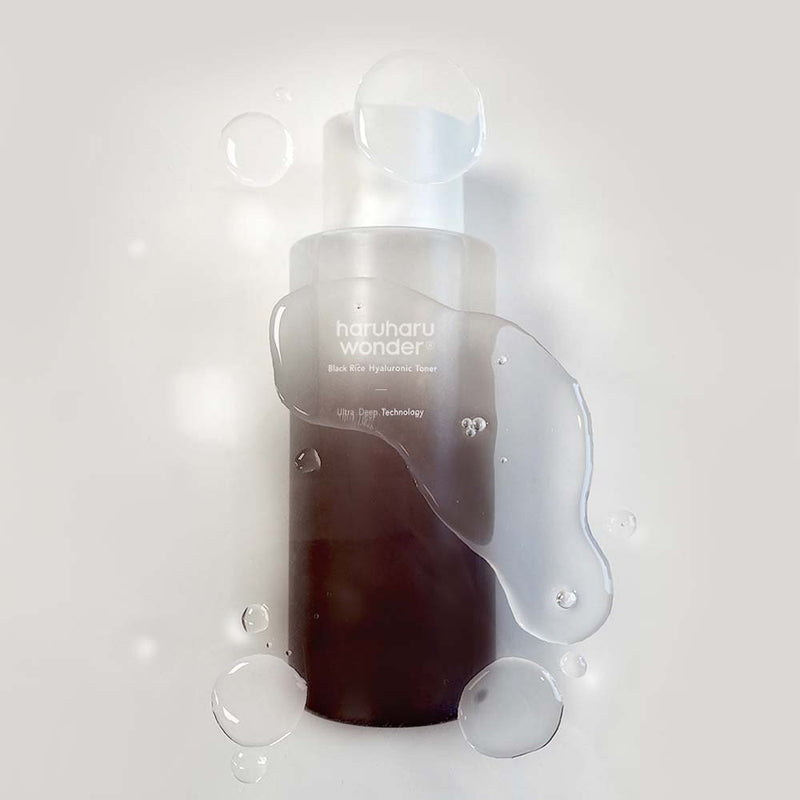 [haruharuwonder] Black Rice Hyaluronic Toner - 3Size-Luxiface.com