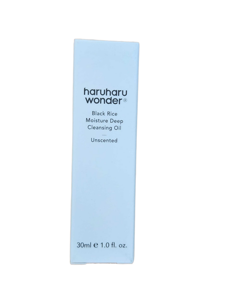 [Haruharuwonder] Black Rice Moisture Deep Cleansing Oil 30ml-Luxiface.com