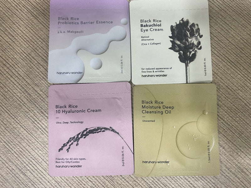 [Haruharuwonder] Black Rice Sample Set-Luxiface.com