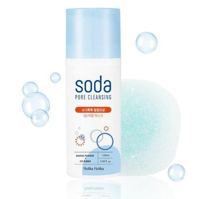 [Holika Holika] Soda Pore Cleansing O2 Bubble Mask Cleansing Foam 100ml-Holika Holika-Luxiface