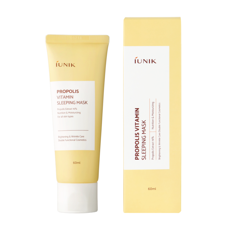 [iUNIK] Propolis Vitamin Sleeping Mask 60ml-iUNIK-Luxiface