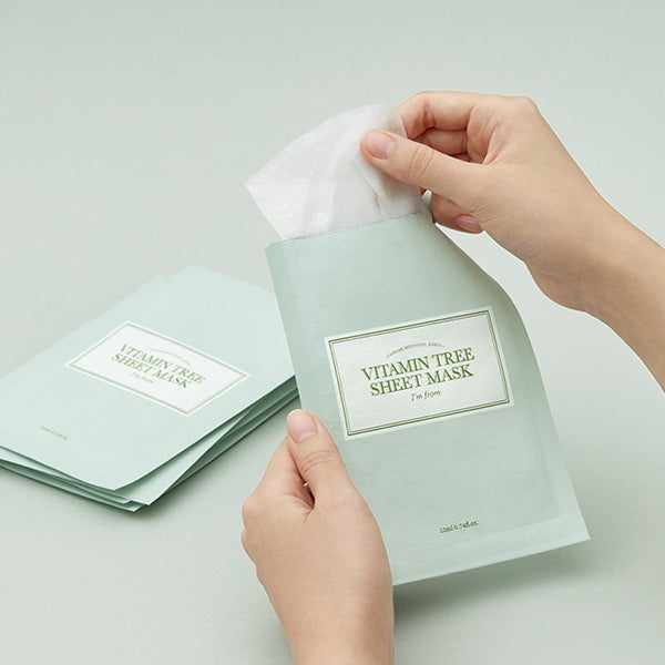 [ImFrom] Vitamin Tree Sheet Mask 22 ml (1ea)-Luxiface.com