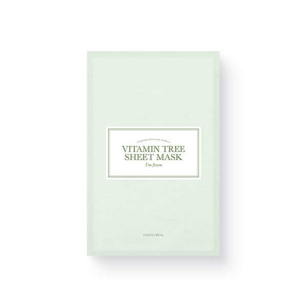 [ImFrom] Vitamin Tree Sheet Mask 22 ml (1ea)-Luxiface.com
