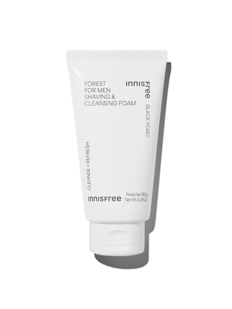 [Innisfree] Forest For Men Shaving Cleansing Foam 150g-Luxiface.com