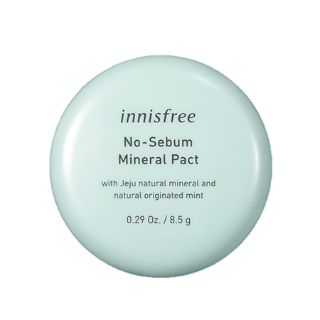 [Innisfree] No-Sebum Mineral Pact 8.5g-Luxiface.com