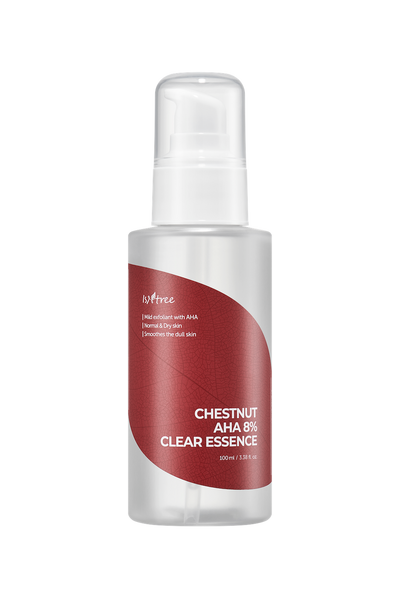 [Isntree] Chestnut AHA 8% Clear Essence 100ml-Luxiface.com