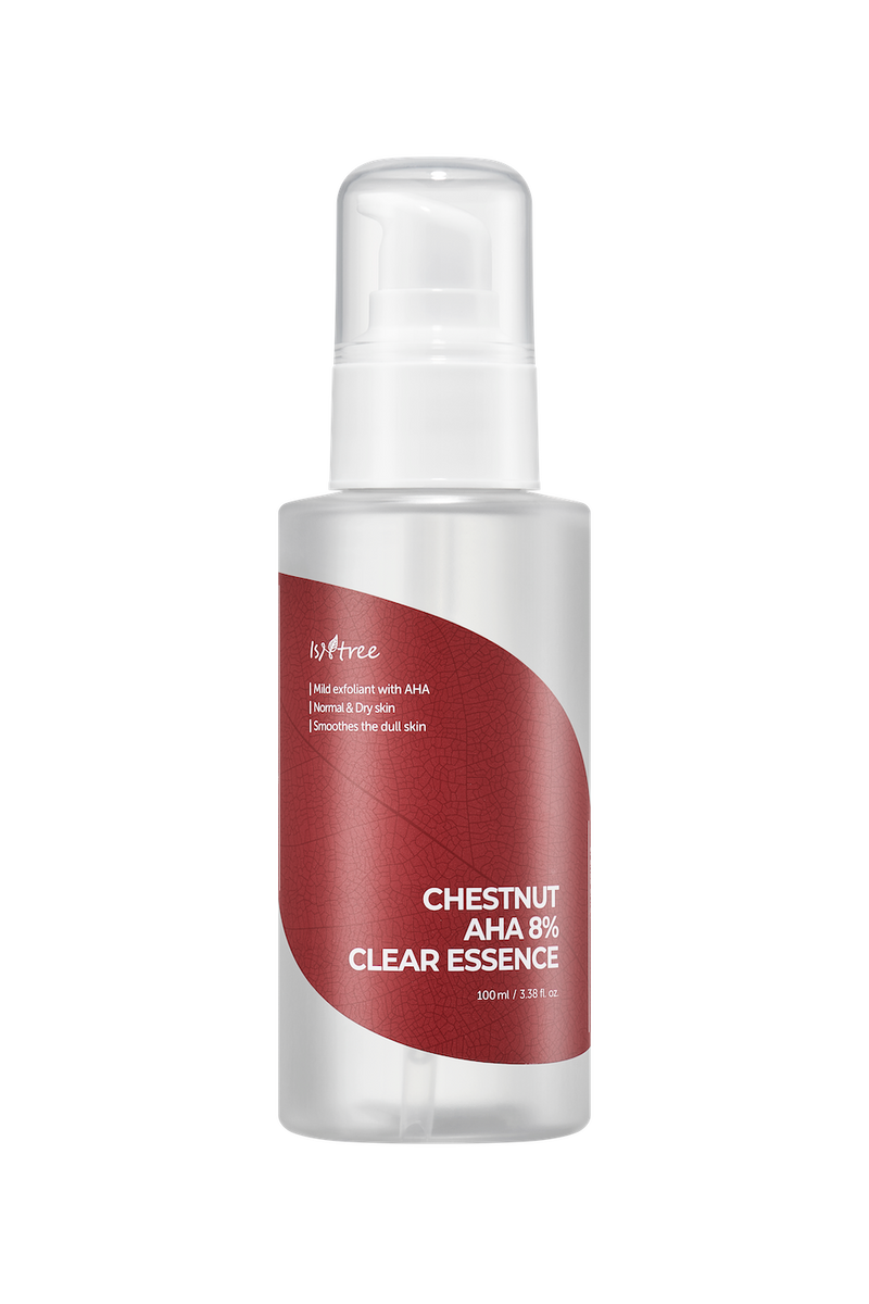 [Isntree] Chestnut AHA 8% Clear Essence 100ml-Luxiface.com