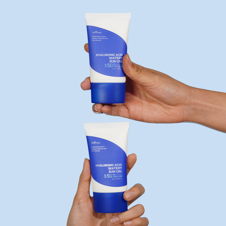 [Isntree] Hyaluronic Acid Watery Sun Gel 50ml x 2ea-Luxiface.com
